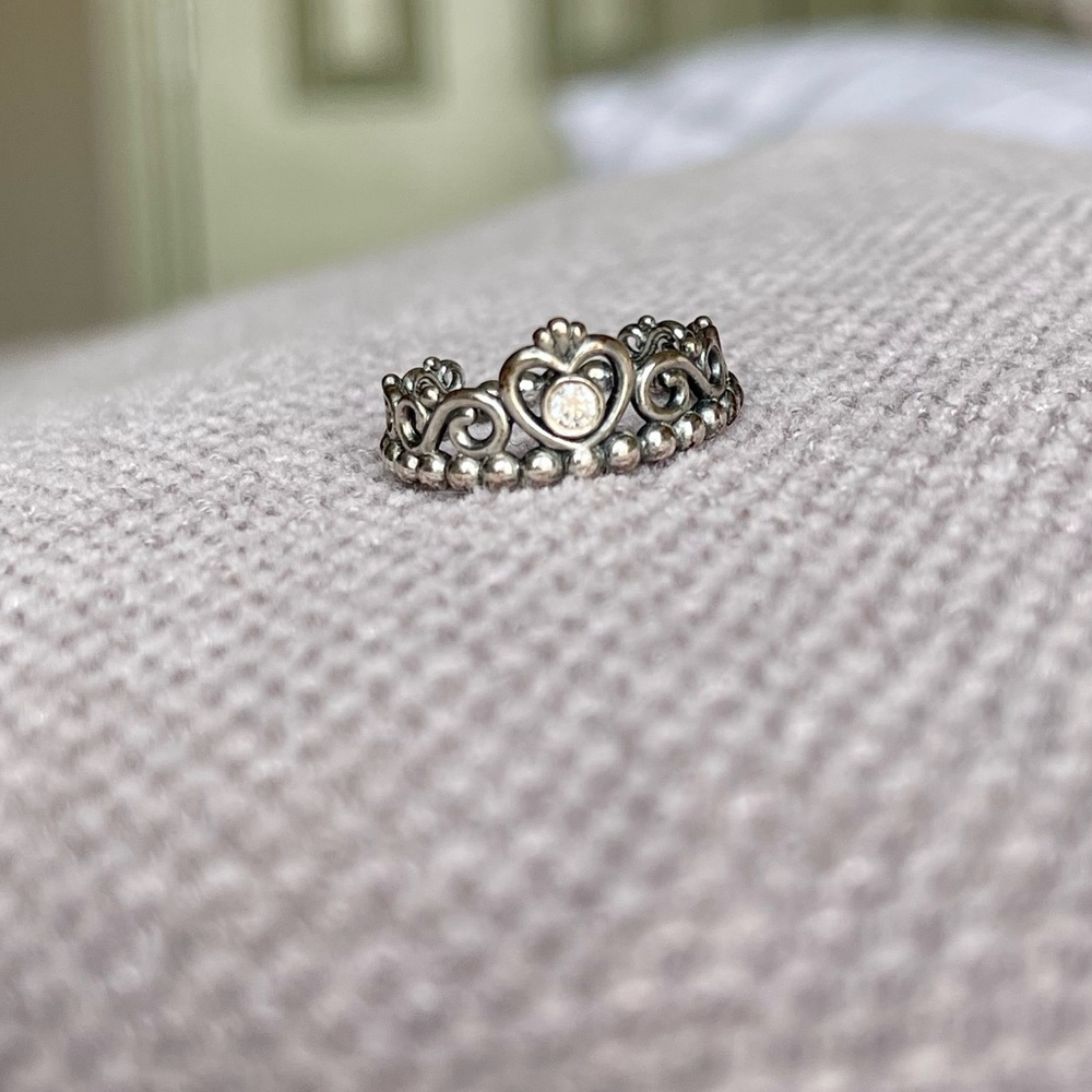 Pandora Silver Crown Ring
